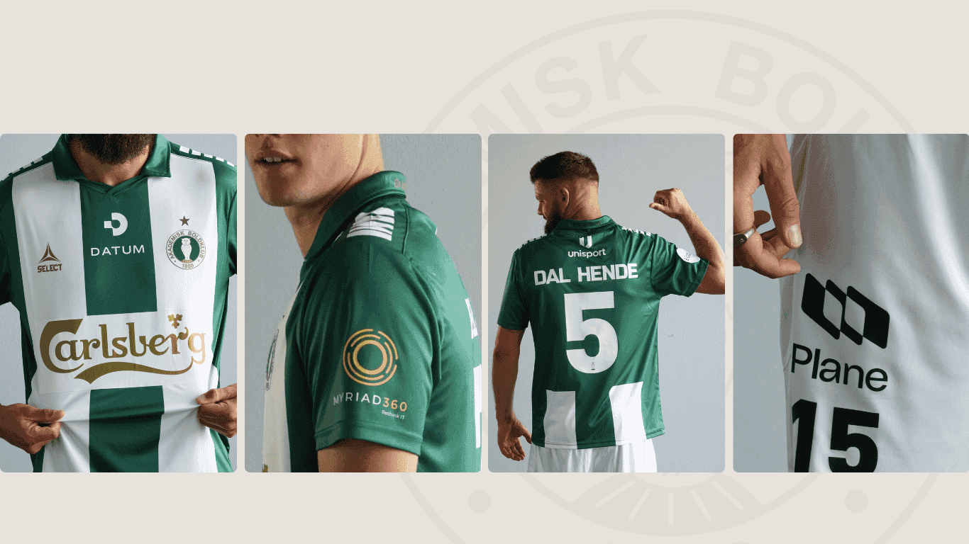 Akademisk Boldklub A/S presents the 2025/26 season’s kit partners