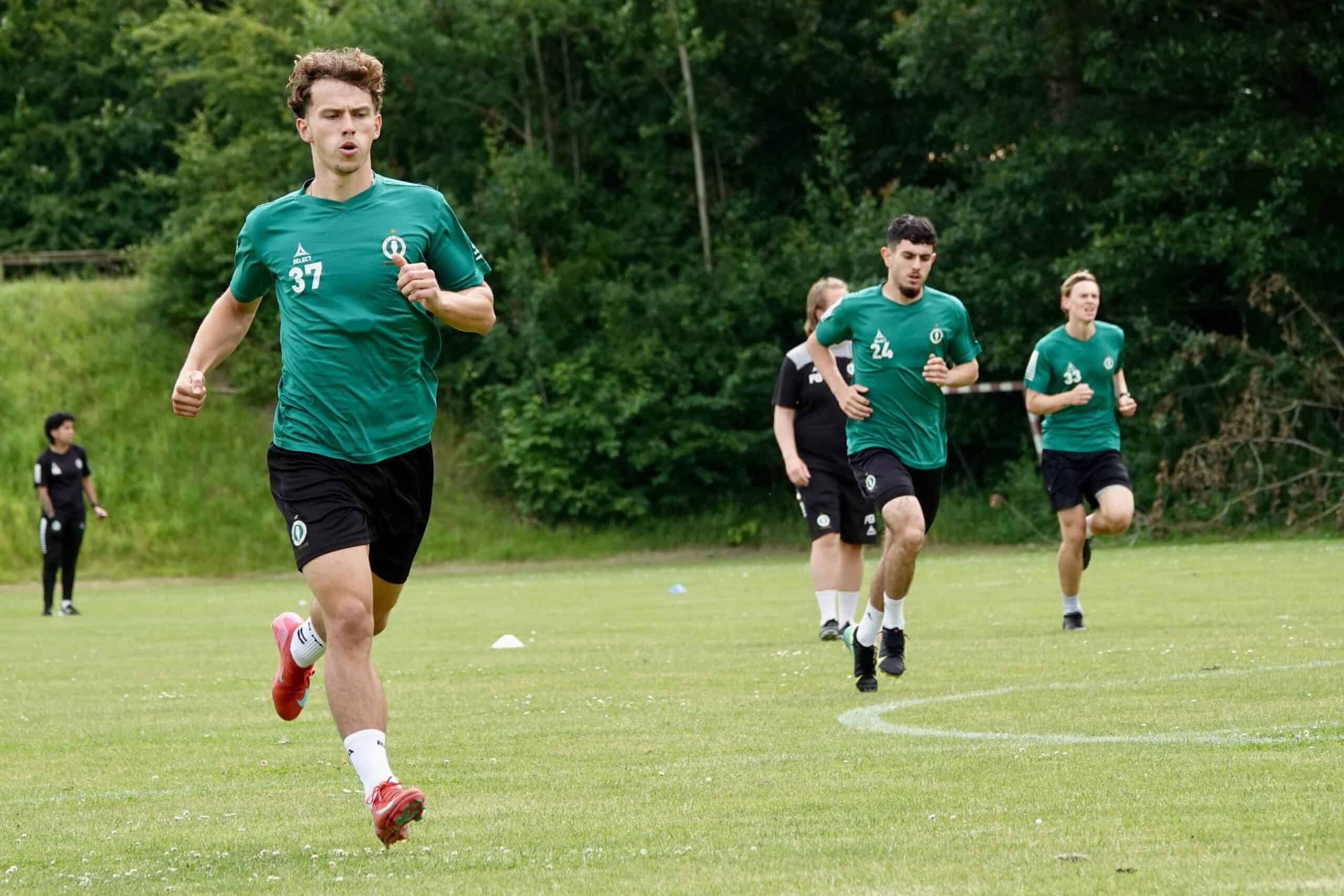 Friendly match against Sundby BK at Skovdiget