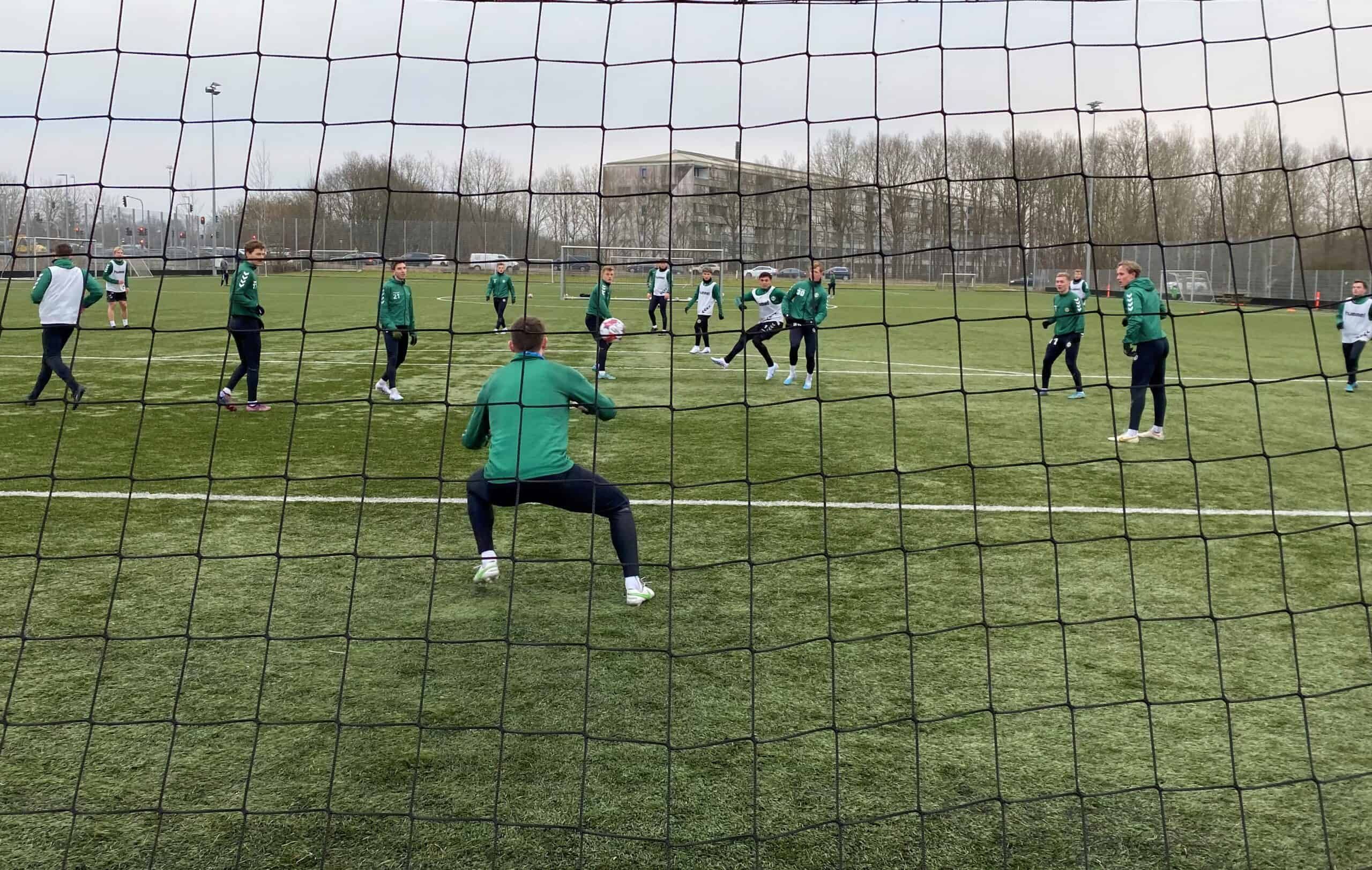 Lukket træningskamp mod HB Køge torsdag