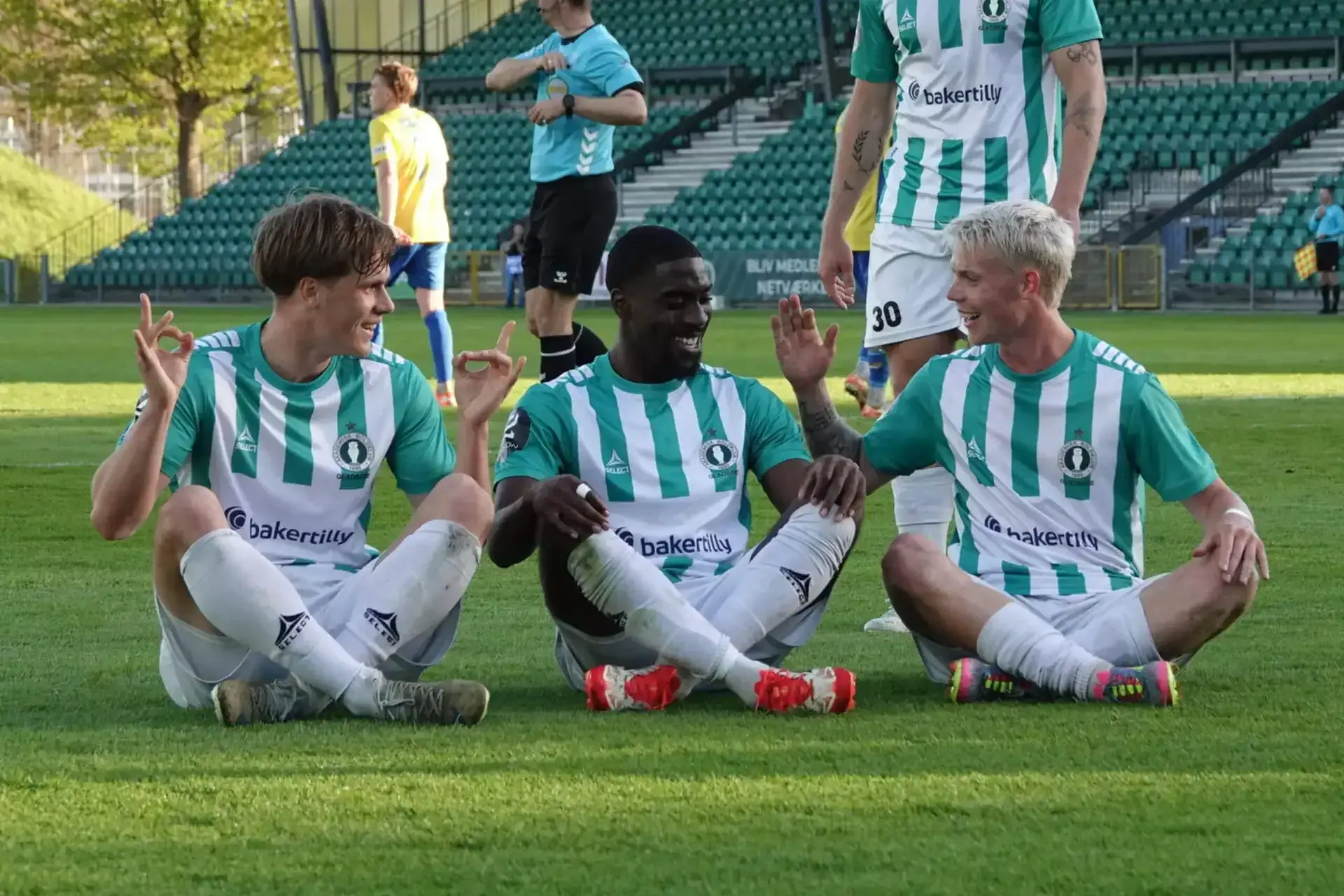 Målorgie på Gladsaxe Stadion