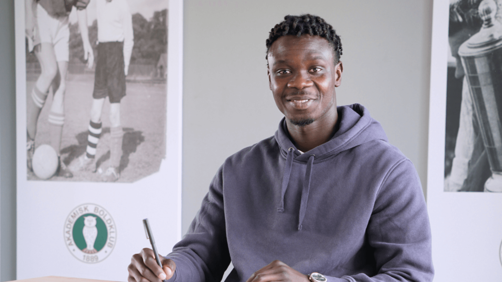 Akademisk Boldklub A/S skriver med angriberen Saliou Diop til juni 2029