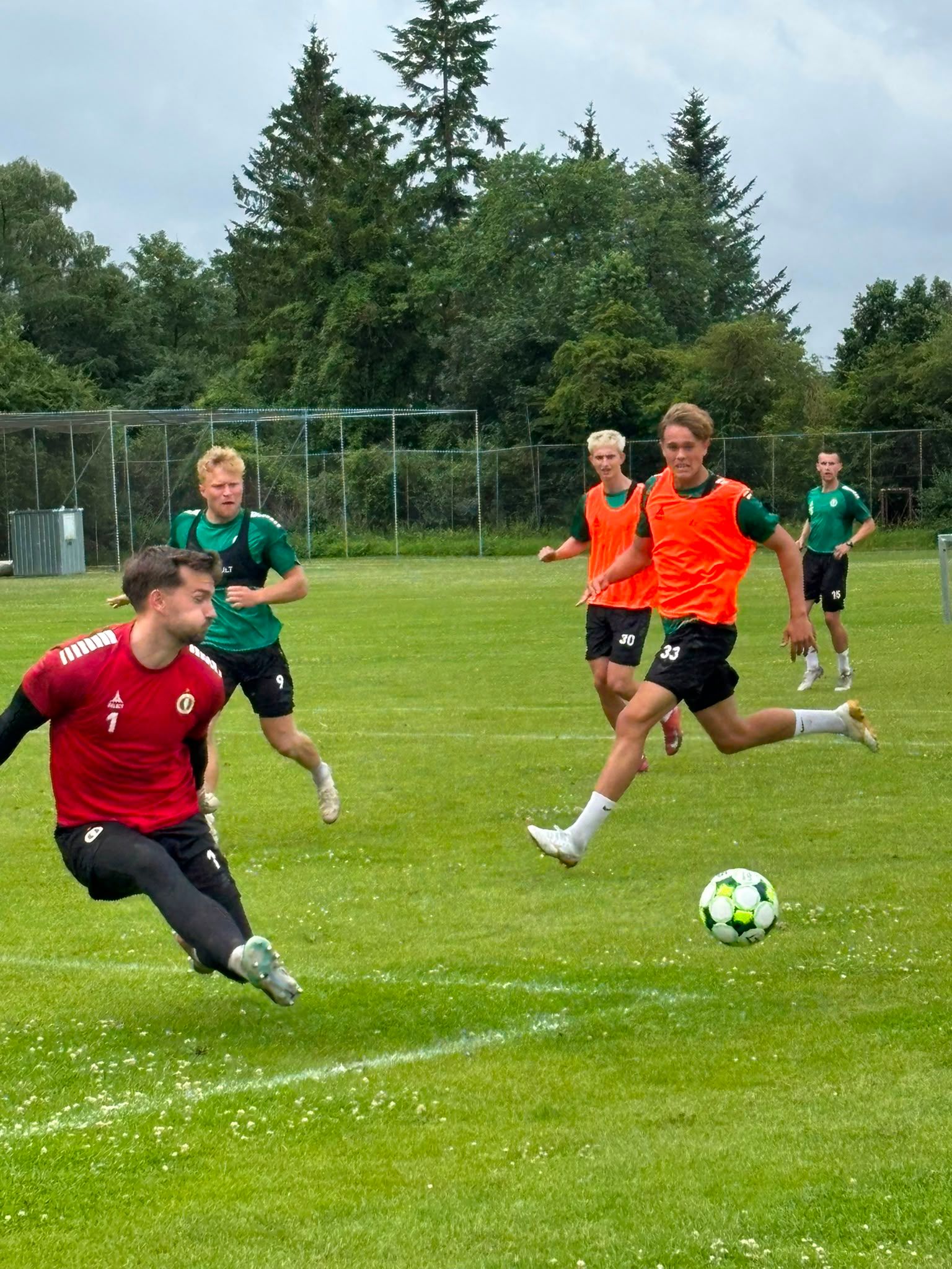 Første træningskamp er AB mod FC Roskilde