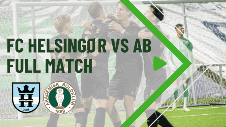 FC Helsingør vs AB Full Match – November 14, 2025