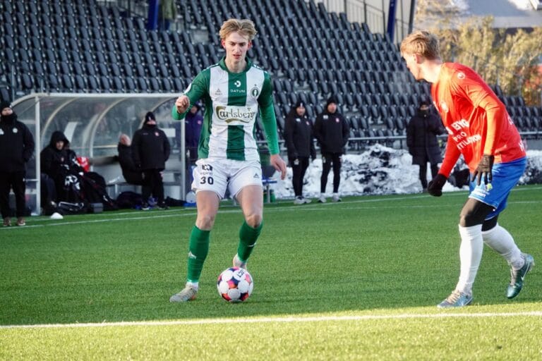 Råkoldt vintervejr i træningskamp mod Hvidovre